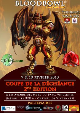 affiche coupe de la déchéance 2013