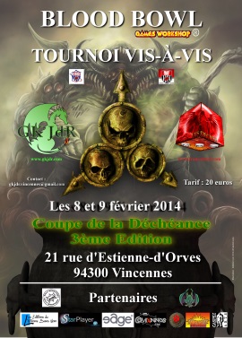 affiche coupe de la déchéance 2014