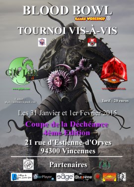 affiche coupe de la déchéance 2015